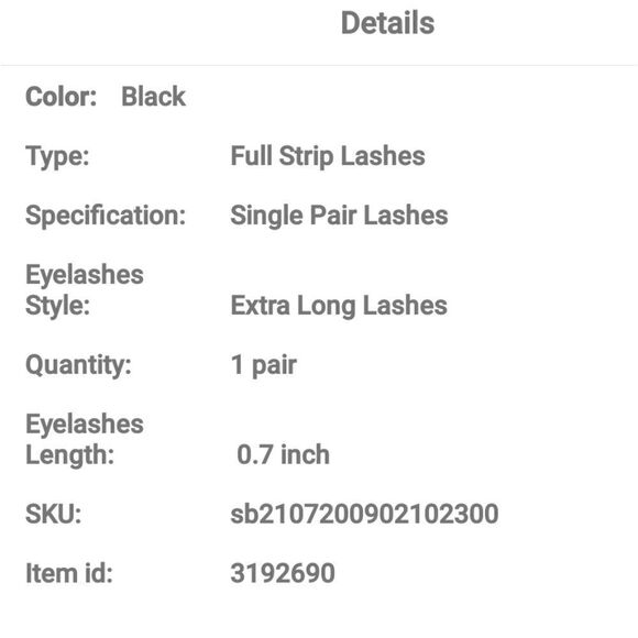 1 Pair of Volumized Eye Lashes - Picture 3 of 4